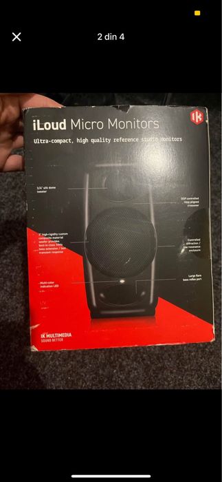 Boxe iLoud Micro Monitor pentru studio