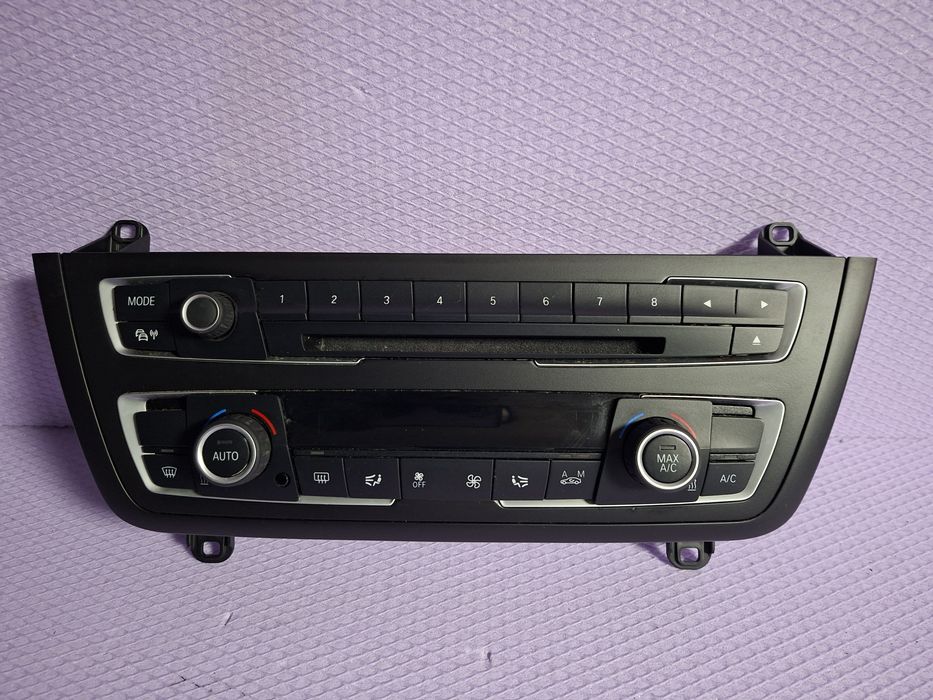 Panou radio clima BMW F30 F31 Nonfacelift