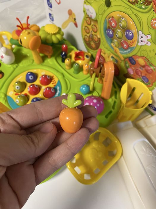 Занимателна музикална масичка - риболов, въдица, чукче,