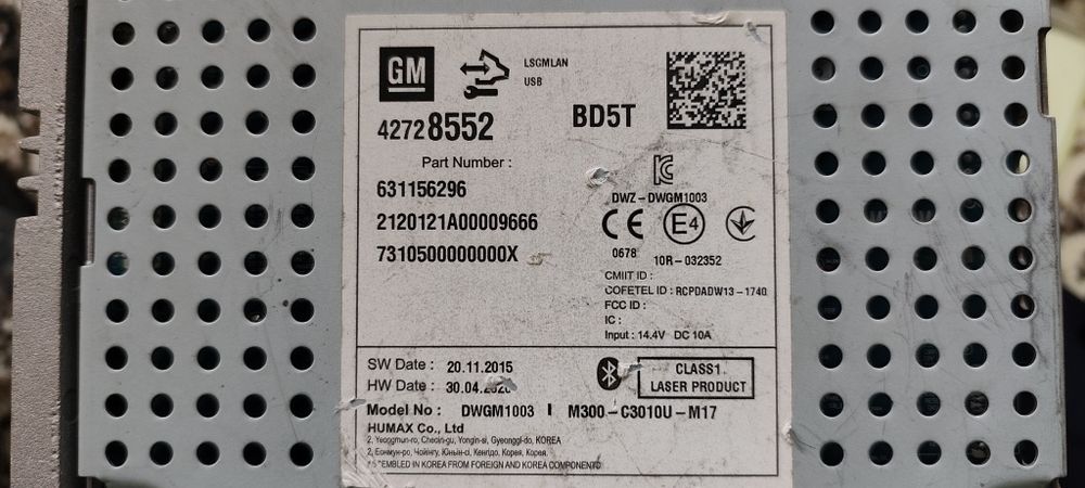 Спарк магнитола йенгичаси сотилади