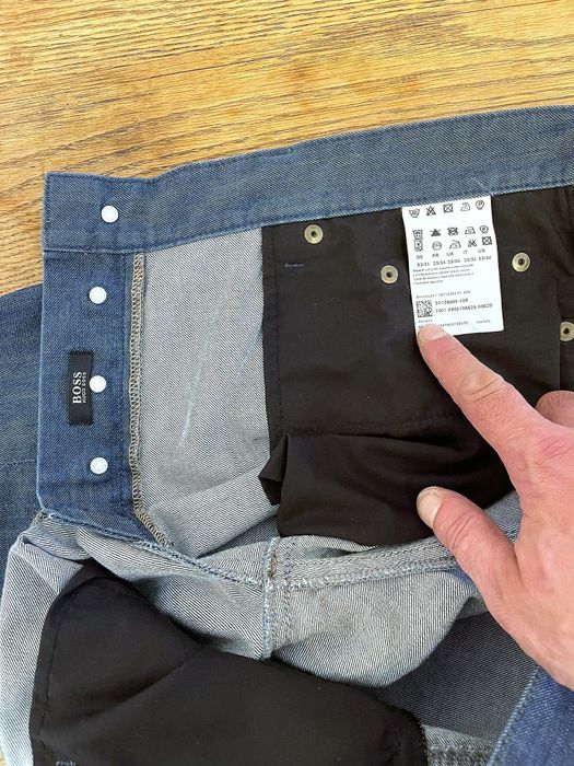 Blugi barbati Hugo Boss ediție limitată mărimea 33/34 regular fit