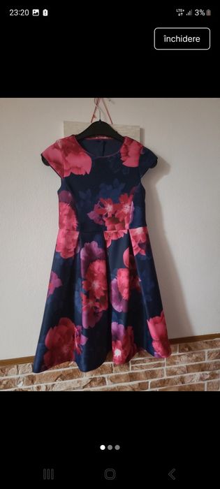 Rochie eleganta fete 8 ani