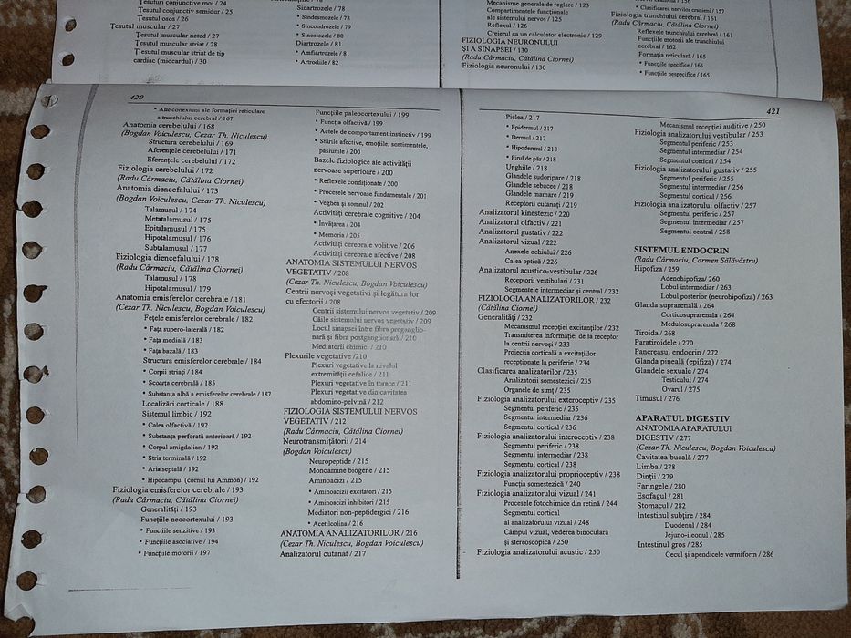 Compendiu Anatomia si Fiziologia corpului uman