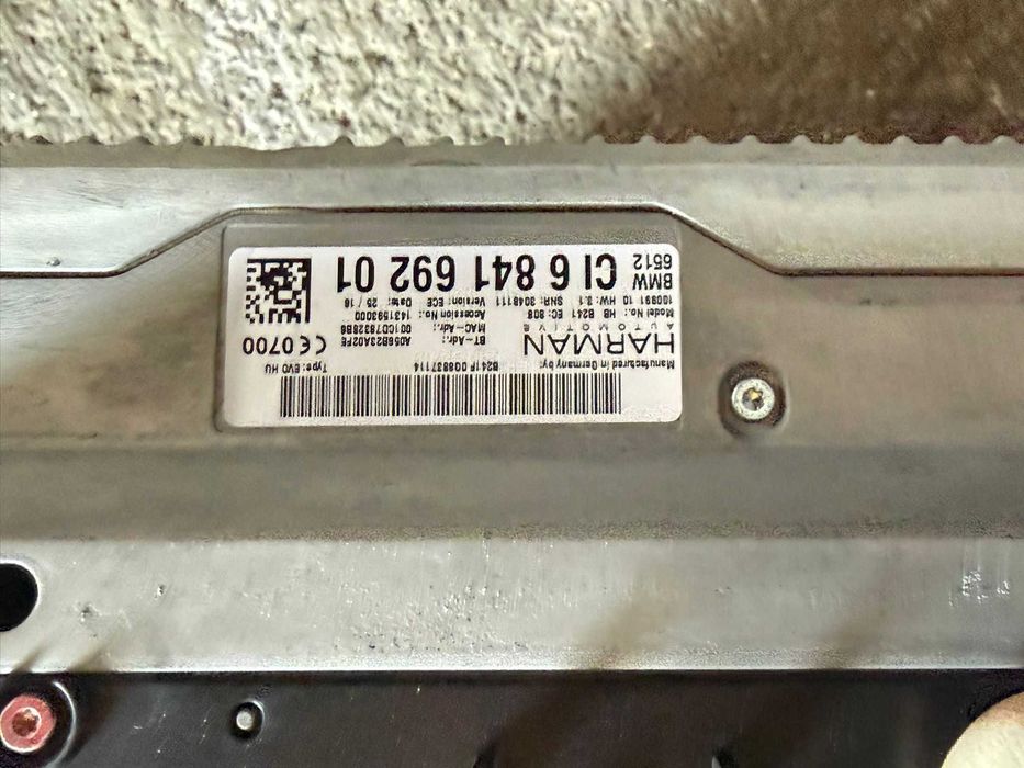Navigatie completa BMW seria 6 F06 F12 F13 facelift NBT evo hu
