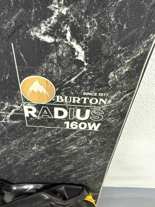 placa snowboard burton radius wide L160cm