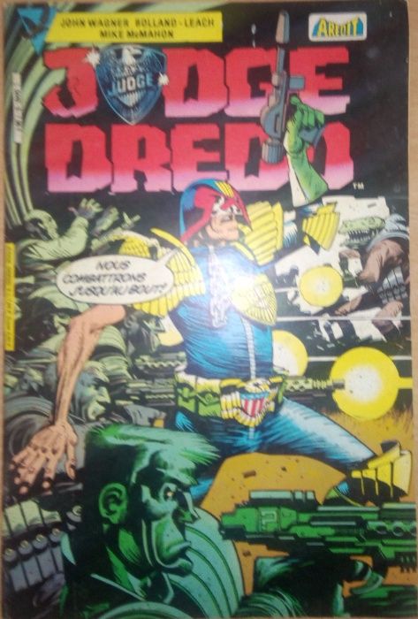 Lot 3 albume de benzi desenate JUDGE DREDD - limba franceza