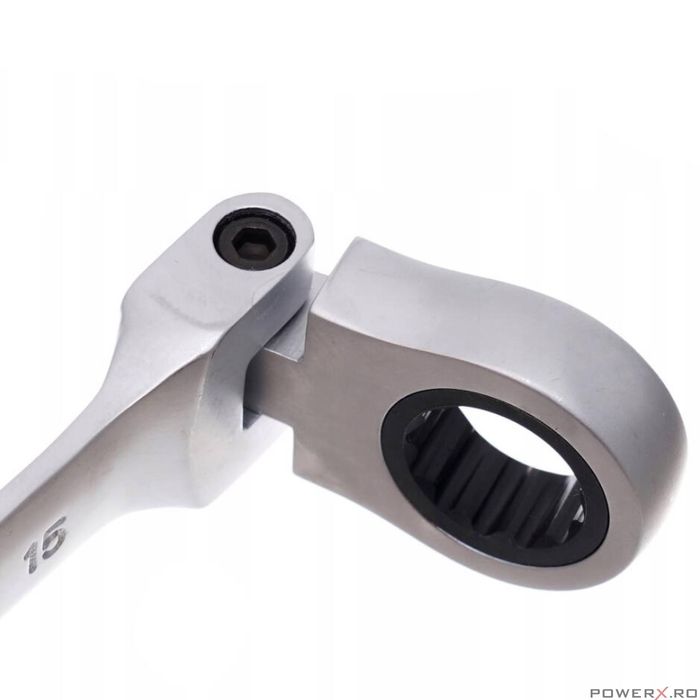 Pres chei combinate cu clichet, 8-19 mm, 12 piese, Kraft