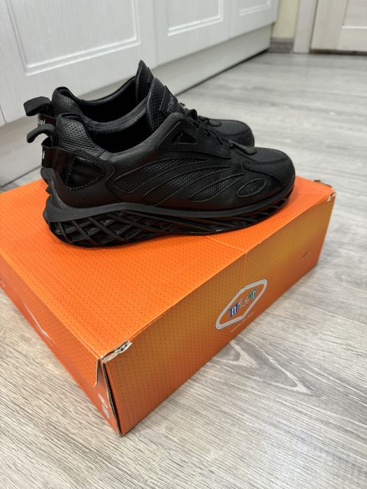 Ботинки кожаные