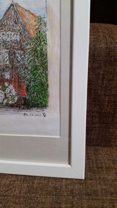 Чудесна цветна графика от 2002 година. Има и нещо, като подпис.