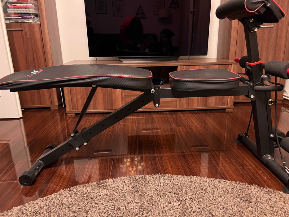 Gantere + Banca de exercitii