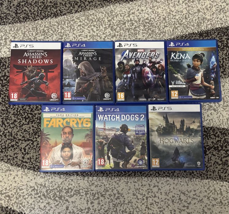 Vand sau schimb jocuri ps4 si ps5