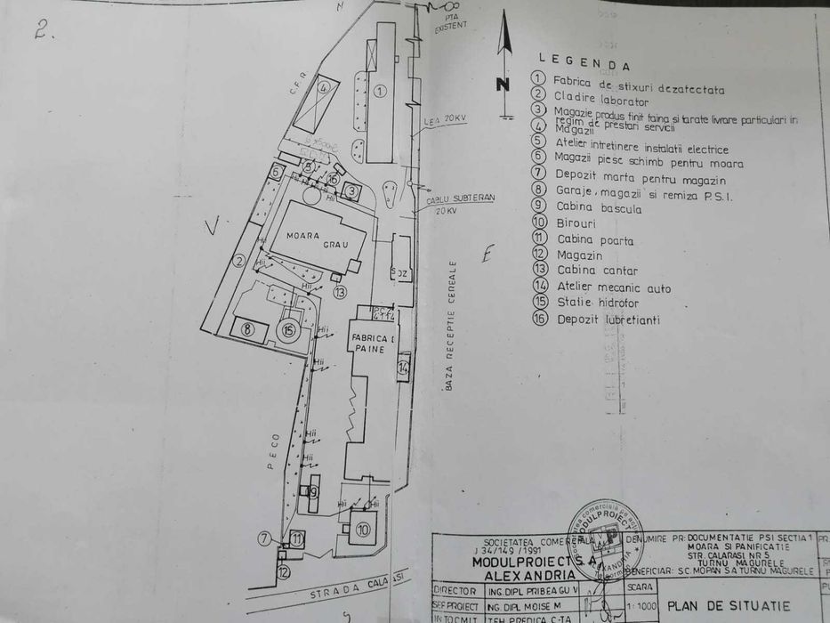 Vand / inchiriez spații de producție și teren