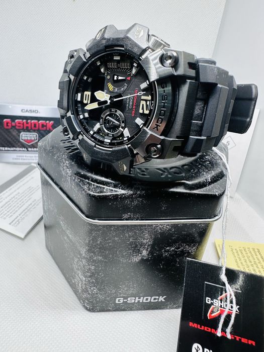 *Чисто Нов* Casio G-Shock GWG-B1000-1AЕR Mudmaster *Triple Black*