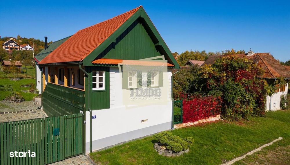 Casa moderna cu 3 camere si 600 mp teren in Cisnadioara