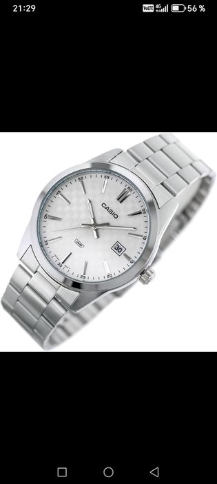 Casio оригинал | кварцевые | WR 50M | сталь