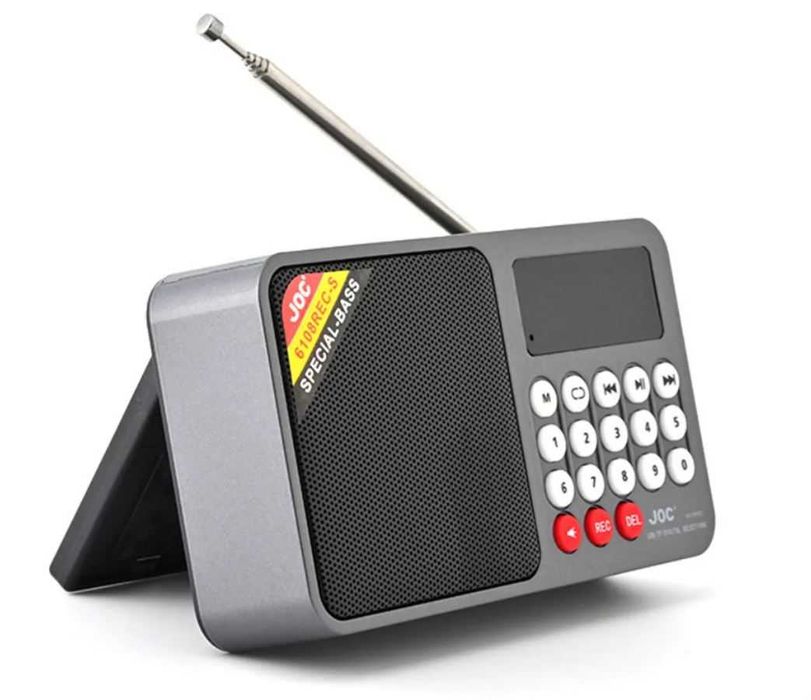 Преносимо радио със соларен панел JOC-6108 REC-S