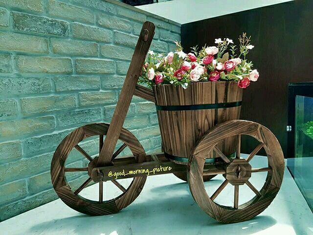 Suporturi pentru flori din lemn diferite accesorii pentru gradina