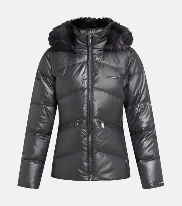 Ново зимно яке черно Calvin Klein