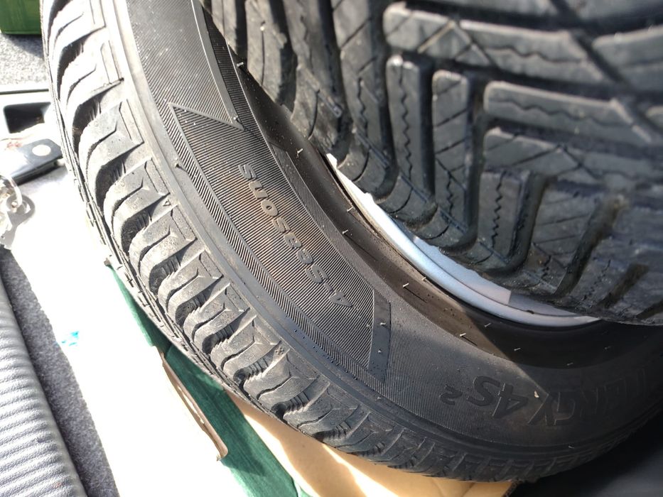 Set roti Golf 5, cauciucuri de iarna 195/65/15