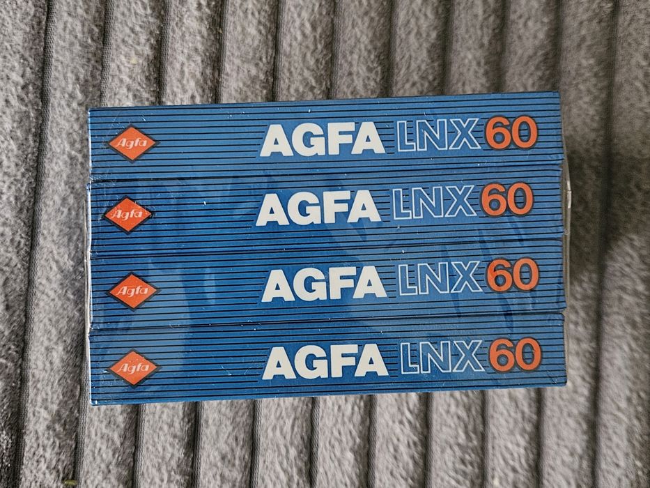 4 Casete Audio AGFA LNX 60