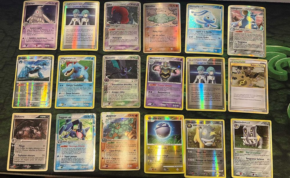 Carti Pokemon TCG Rare, Holo si Bulk seturi vechi [FRANCEZA]