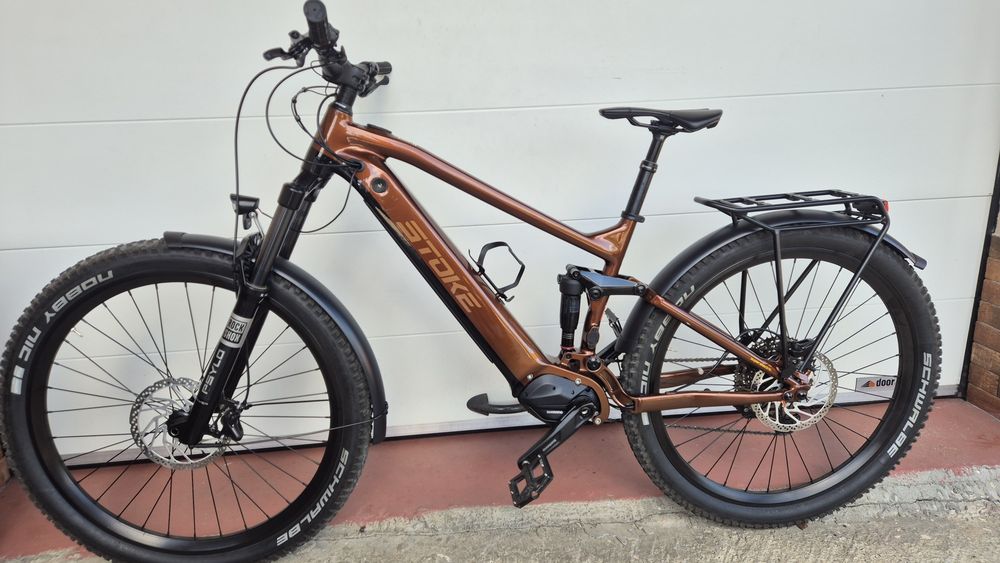 Bicicleta electrica Stoke full suspension