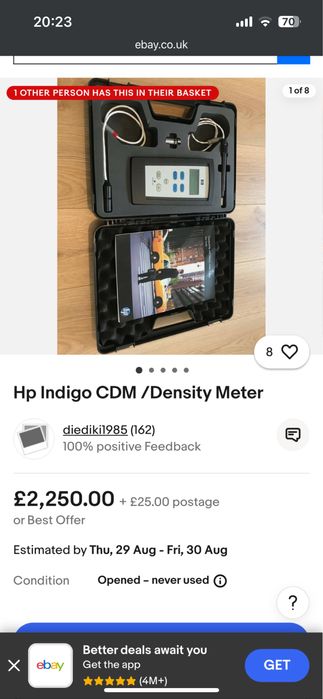 Conductivity and density meter cdm