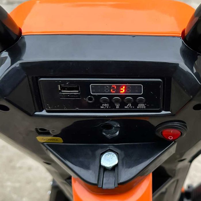 Tricicleta electrica pentru copii Kinderauto Slider 360 12V Orange