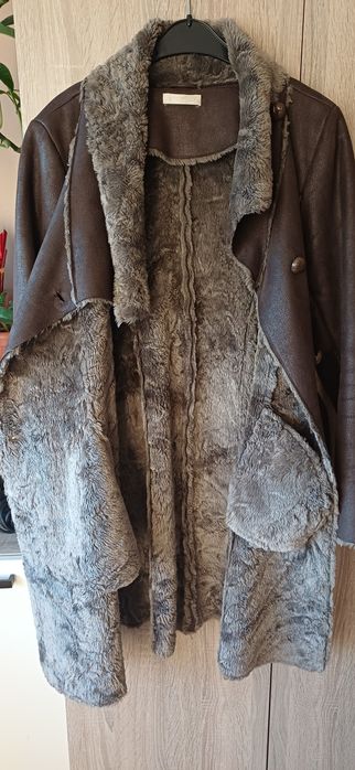 Палто от еко кожа