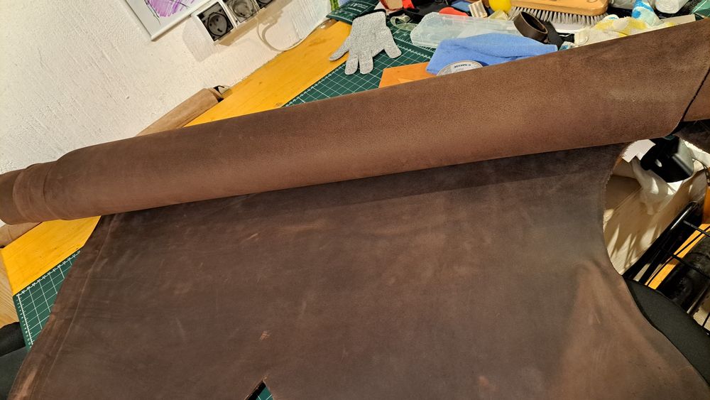 Piele naturala, piele tabacita, piele la metru, leather handmade