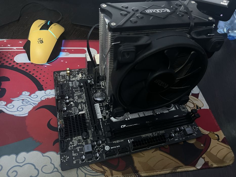 Комплект Ryzen 5 3400g A320м-К Pro Башенный кулер