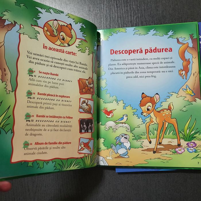 Lot 2 cărți Descoperă Animalele Marine si Descopera Animalele din padu