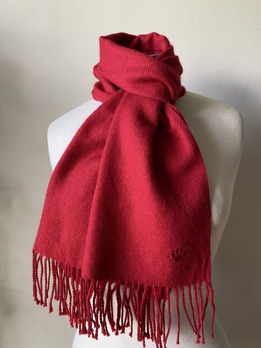 Червен шал от кашмир, коприна, пашмина/ различни видове