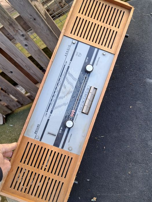 Radio mic  lampi vechi  Philips   stereo