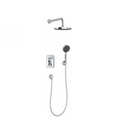 Вграден душ комплект Jacob Delafon MODULO E30759-CP – Rain Ø200