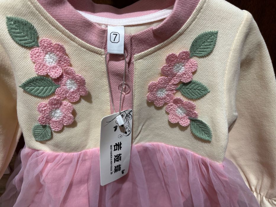 Платье детское на 1 год