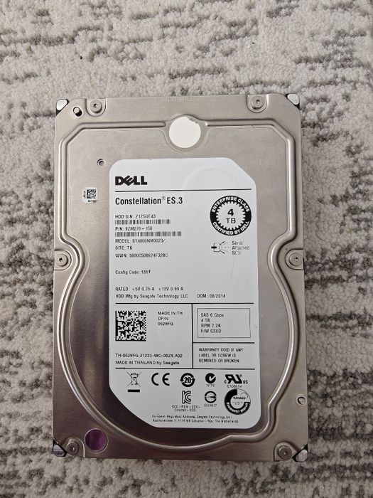 HDD Dell SAS 4tb