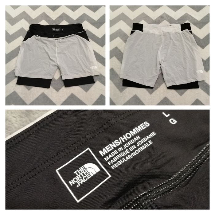 THE NORTH FACE pantaloni scurți 2in1 bărbați TOP originali alergare RUNNING | mărimea L | transport GRATUIT‼️FAN Courier
