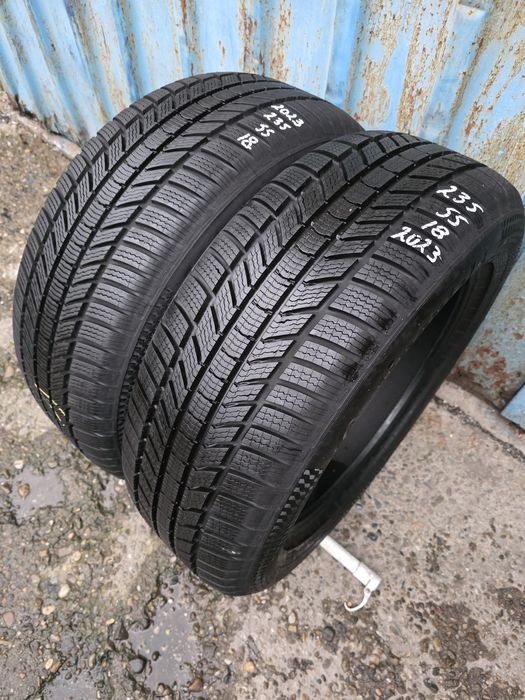 Anvelope Iarnă 235.55.18 CONTINENTAL Dot 2023 Profil 8,9 mm GROSIME