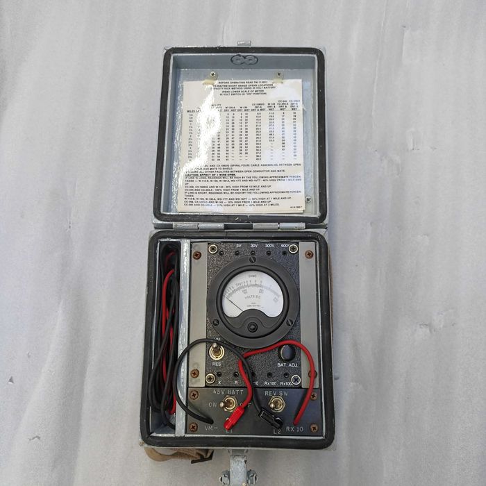 Voltmetru Apex Airtronics TS-26B/TSM Voltmetru Militar Armata SUA