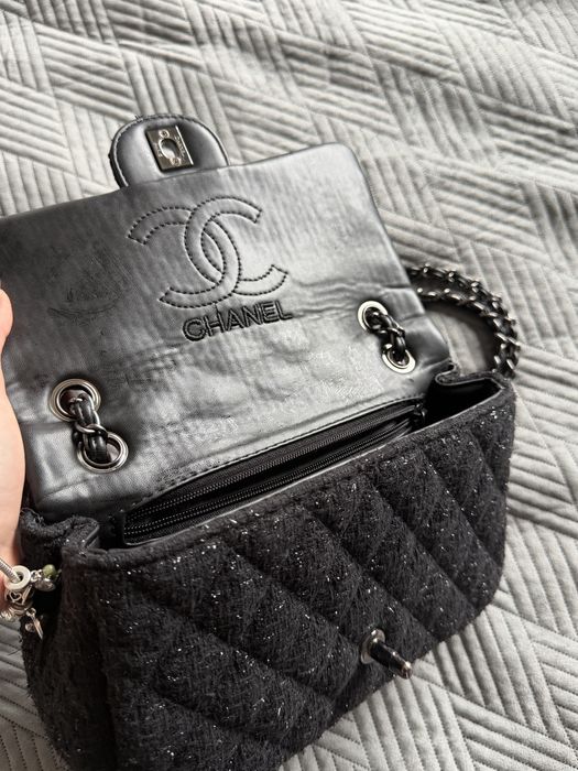 Черна чанта Chanel