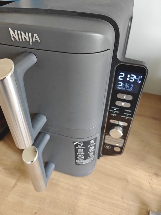 Friteuza cu aer cald Ninja Double Stack XL SL400, 9.5l, 2470W