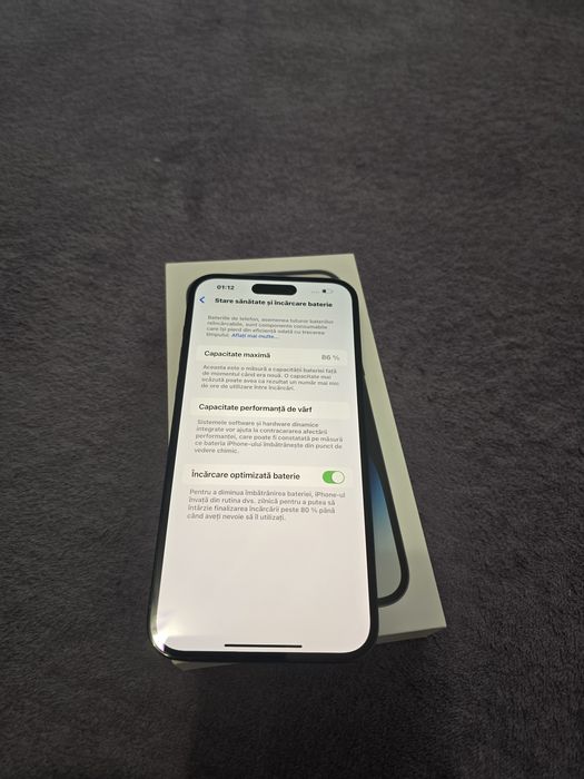 Vand/Schimb Iphone 14 pro max/128gb/cutie