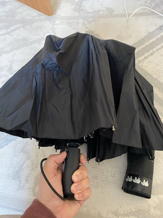 Зонтик автомат черный