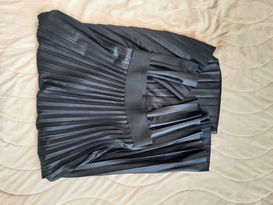 Дълга пола с промазан ефект