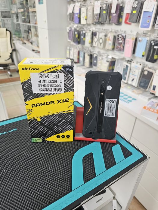 Ulefone Armor X12 Pro, 4/64 GB, Nou, Garanție