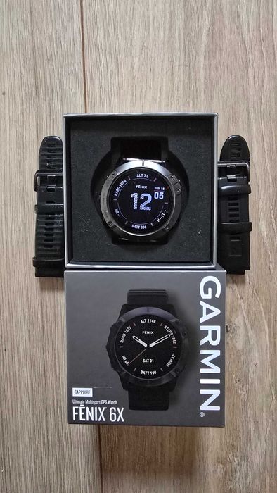 Garmin 6x Sapphir Full box+cadou 1 curea originala (standarde militare) -51MM