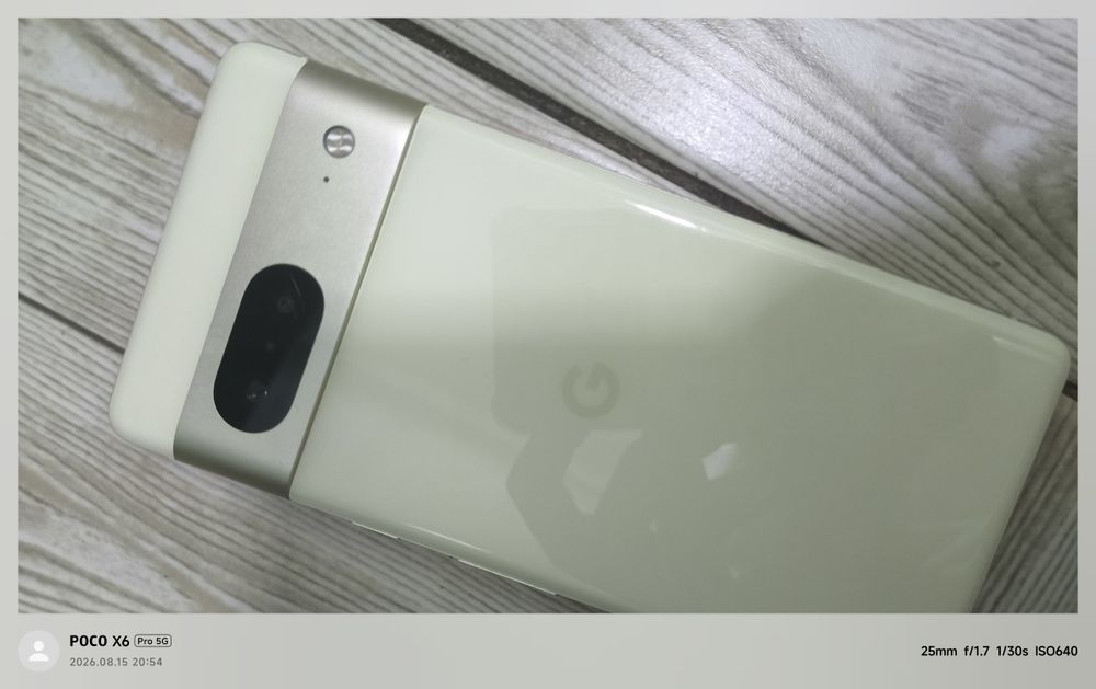 Google pixel 7a.