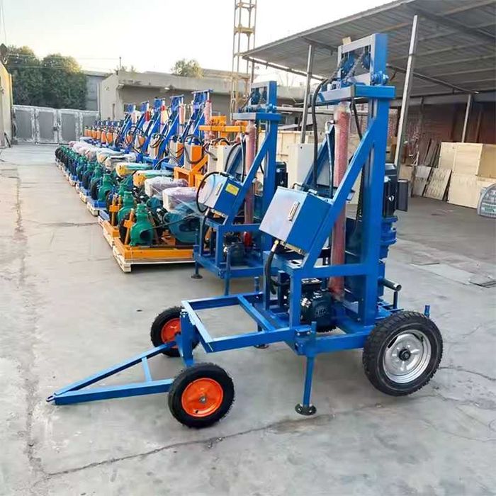 Нова Сонда за вода с 4 колела Mobi130H-220V /Хидравлика ход/ до 130м