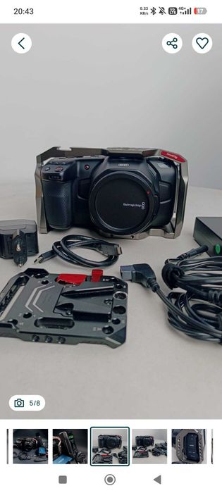 Camera Blackmagic Pocket 6K Kit